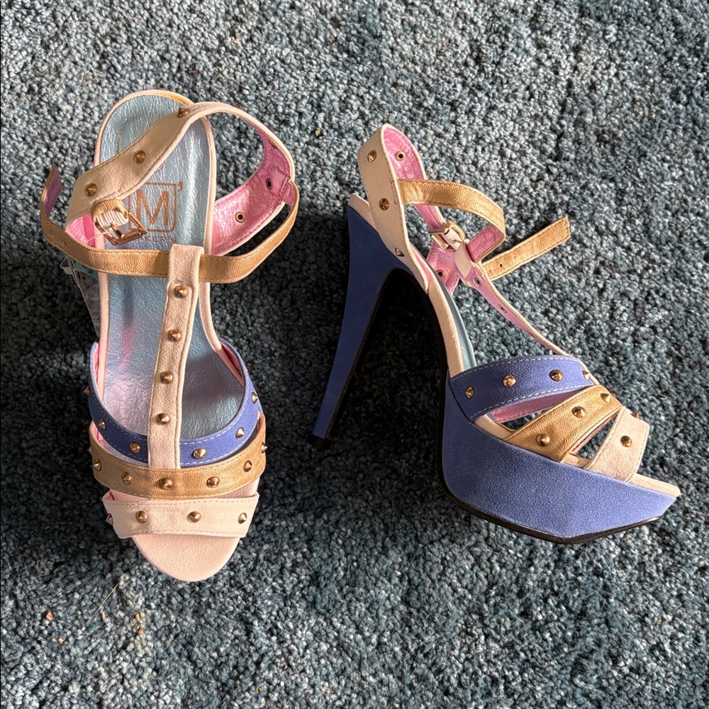 Stylish Multi-Color Heels for Women